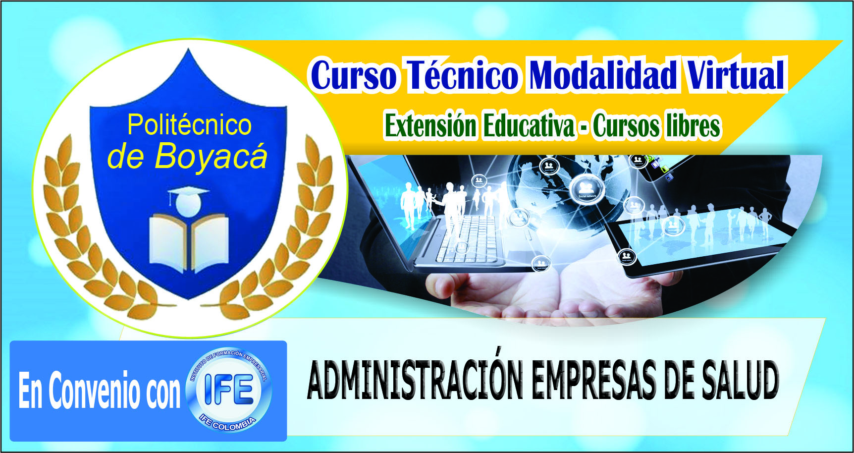CURSO TÉCNICO EN ADMINISTRACIÓN EMPRESAS DE SALUD