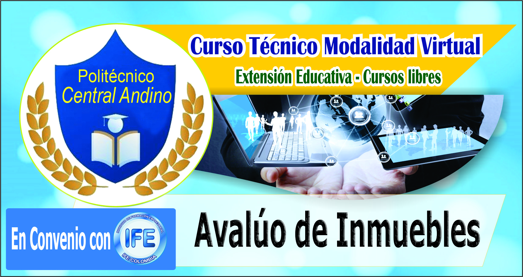 CURSO TÉCNICO DE AVALUO DE INMUEBLES