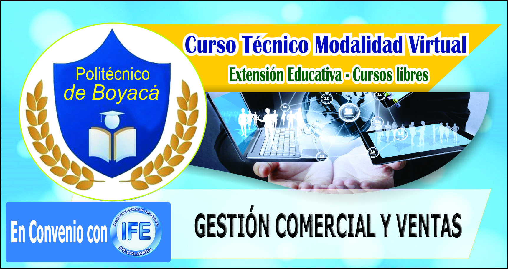 CURSO TÉCNICO EN GESTIÓN COMERCIAL Y VENTAS